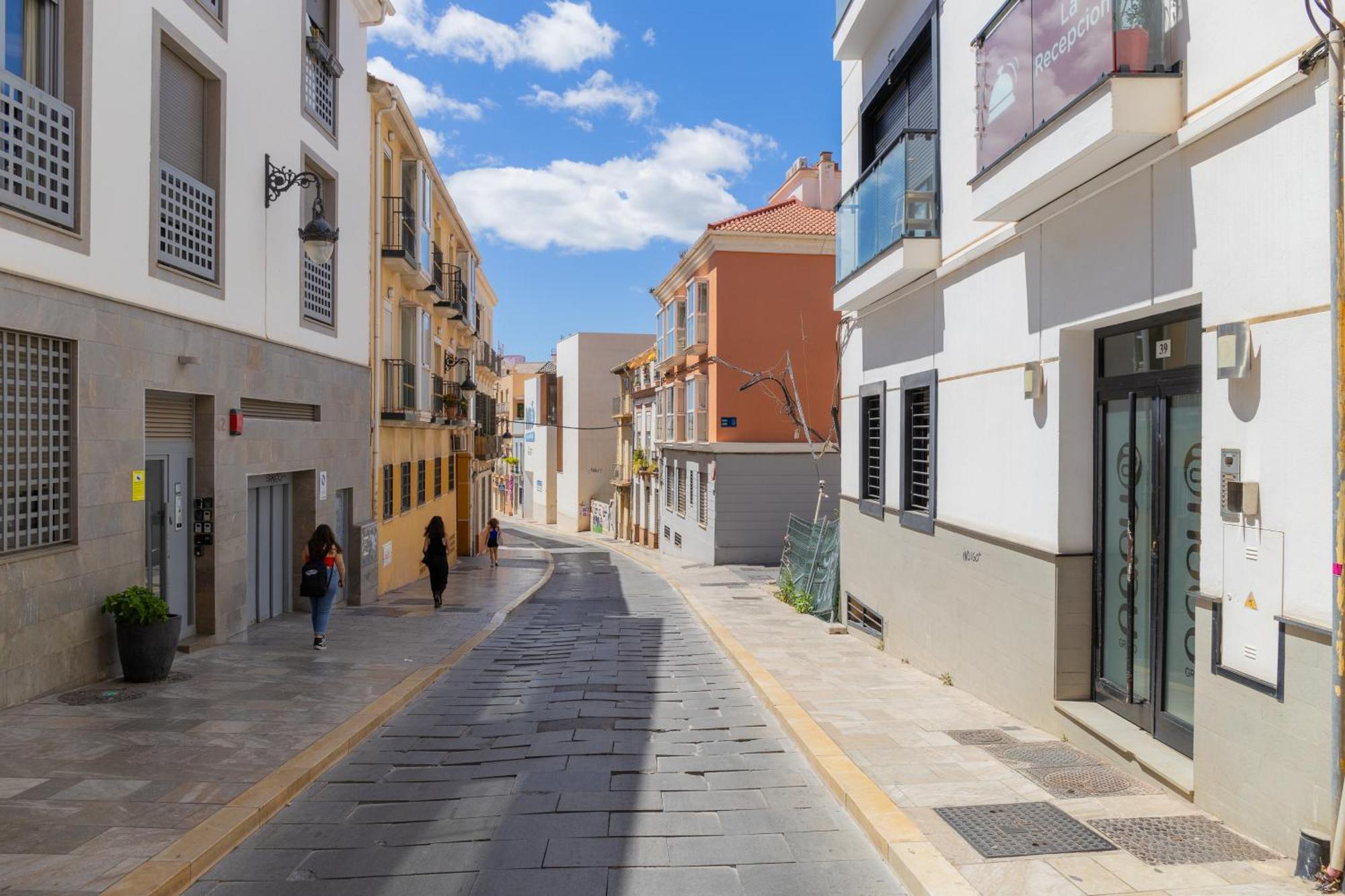 C56 - Studio With Amazing Terrace In The Centre Malaga Bagian luar foto